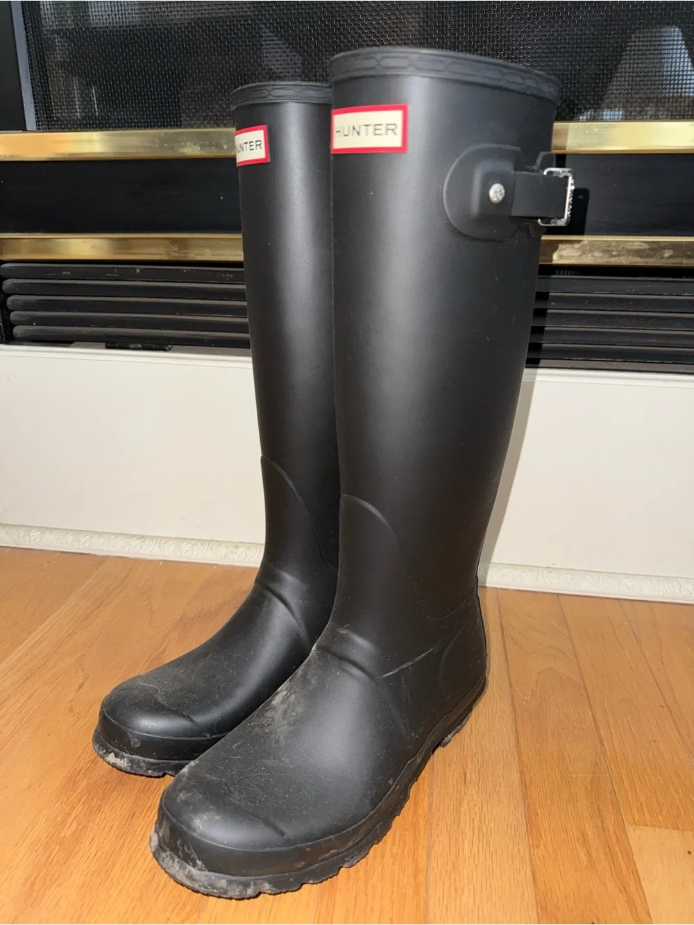 Hunter Black Rubber Rain Boot Insole (UK 5 / US 7)